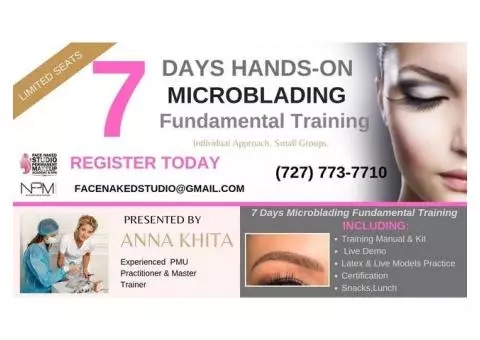 Hands -on Microblading Fundamental Course