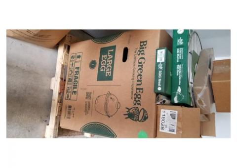 New in Box --Large Big Green Egg & Many Accessories
